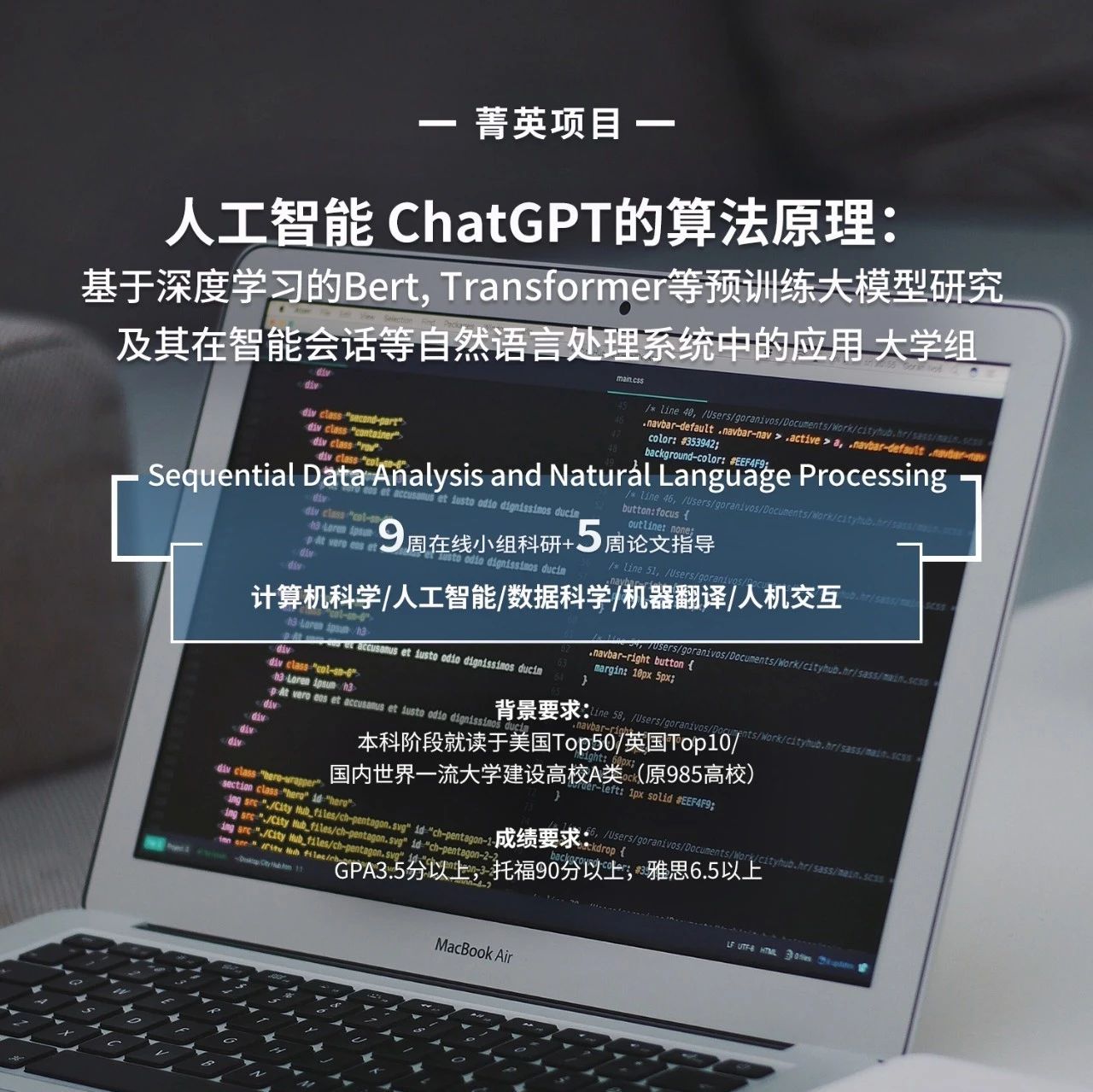 哈佛大学人工智能 ChatGPT的算法原理科研项目：基于深度学习的Bert、Transformer等预训练大模型研究